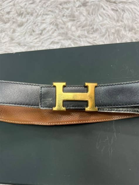 hermes h logo belt|Hermes belt 100cm.